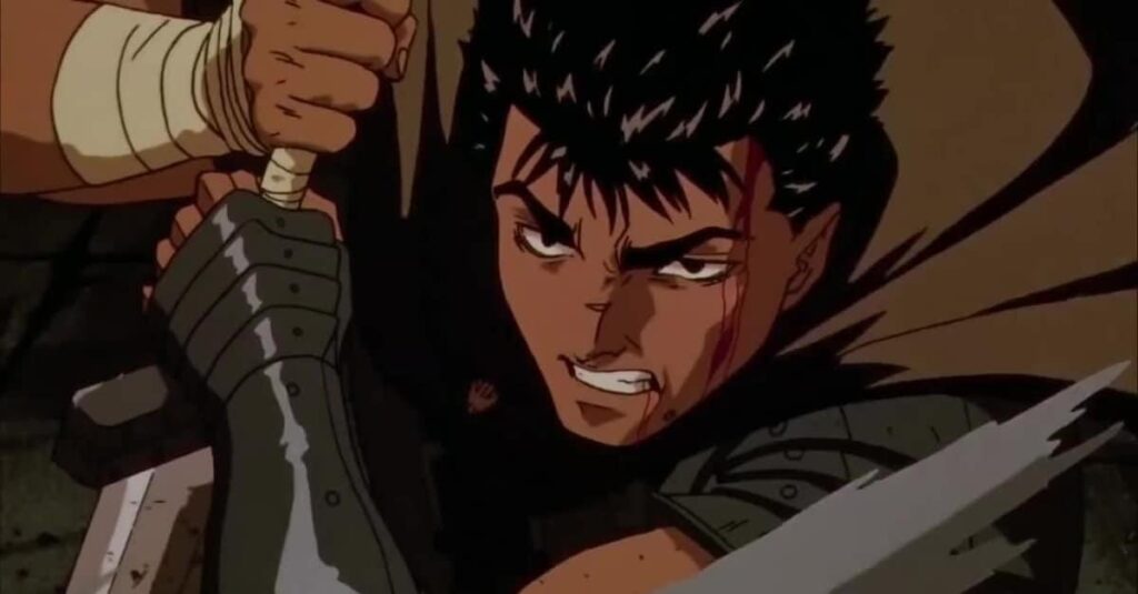 guts-anime where the main character is a loner