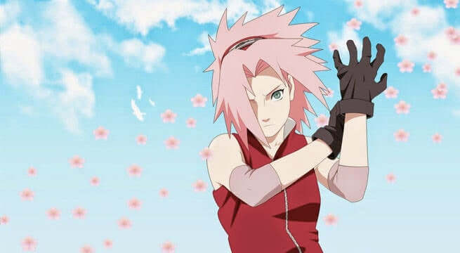 Sakura-anime character with headband