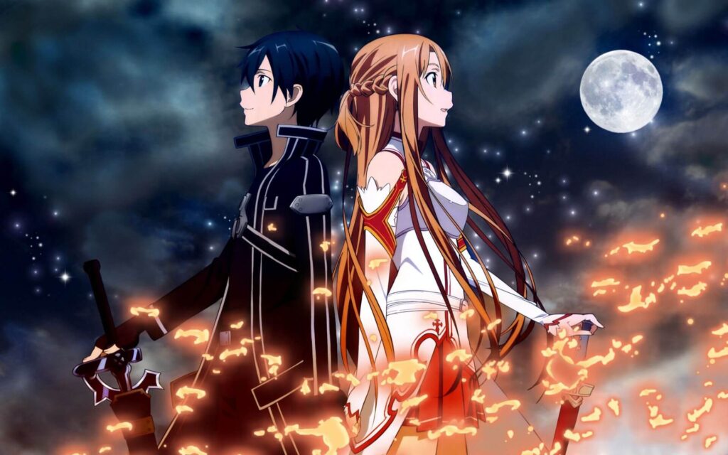 sword art online-trapped in video game anime