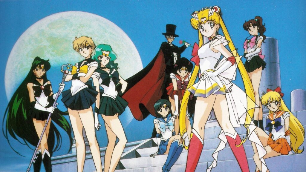 sailor moon - 90s romance anime