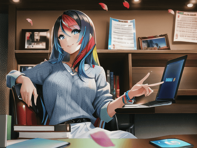 Secretary anime character